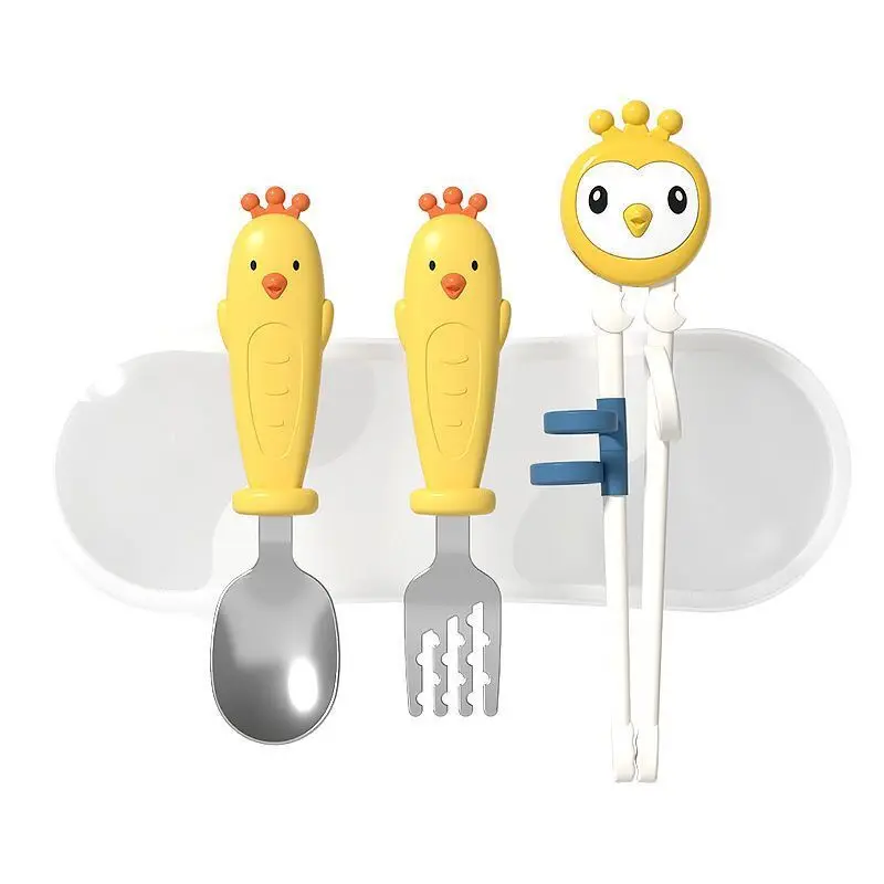 2Pairs Children Chopsticks Spoon for Kids Baby Abs Cartoon Learning Reusable Training Helper Chopsticks Home Baby Products
2Pairs Children Chopsticks Spoon for Kids Baby Abs Cartoon Learning Reusable Training Helper Chopsticks Home Baby Products