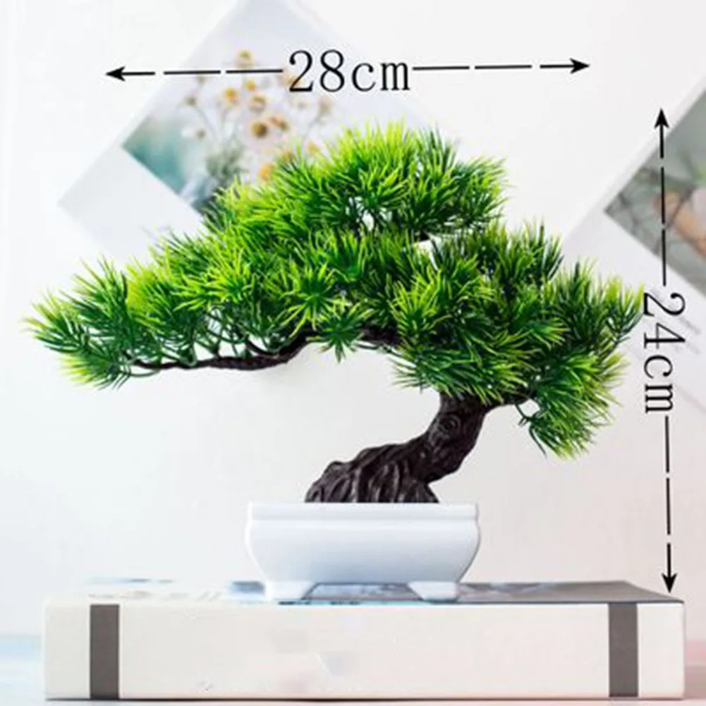 Fake Artificial Pot Plant Bonsai Potted Simulation Pine Tree Home/Office Decor Cabinets Shopping Mall Accessories, Photography
Fake Artificial Pot Plant Bonsai Potted Simulation Pine Tree Home/Office Decor Cabinets Shopping Mall Accessories, Photography