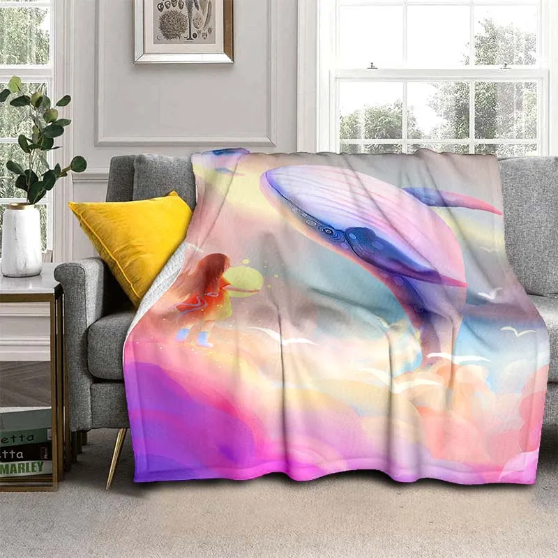 Whales and Girls blanket for Sofa household blankets for beds custom thin picnic blanket christmas Cooling blanket thin blanket 
Whales and Girls blanket for Sofa household blankets for beds custom thin picnic blanket christmas Cooling blanket thin blanket