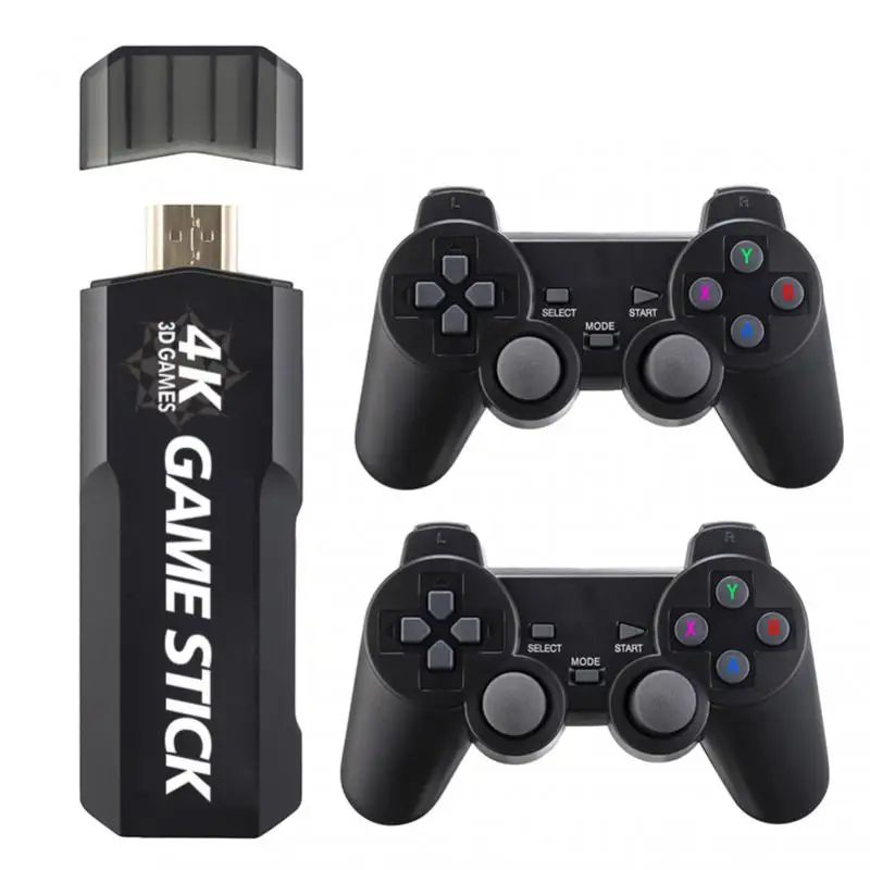 4K HD Video Game Consoles GD10 Game Stick 2.4G Double Wireless Controller 128G 40000+ Games S905X CPU For PSP/PS1/N64/FC/MAME
4K HD Video Game Consoles GD10 Game Stick 2.4G Double Wireless Controller 128G 40000+ Games S905X CPU For PSP/PS1/N64/FC/MAME