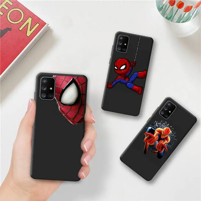Marvel Superhero Spider-man Phone Case For Samsung Galaxy A52 A21S A02S A12 A31 A81 A10 A30 A32 A50 A80 A71 A51 5G
Marvel Superhero Spider-man Phone Case For Samsung Galaxy A52 A21S A02S A12 A31 A81 A10 A30 A32 A50 A80 A71 A51 5G