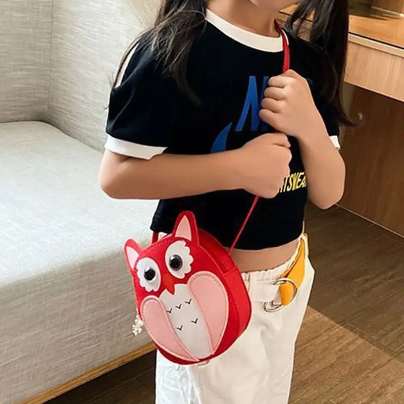 Kids Girl Cartoon Owl Shoulder Crossbody Bag PU Leather Satchel Small Tote Coin Purse
Kids Girl Cartoon Owl Shoulder Crossbody Bag PU Leather Satchel Small Tote Coin Purse