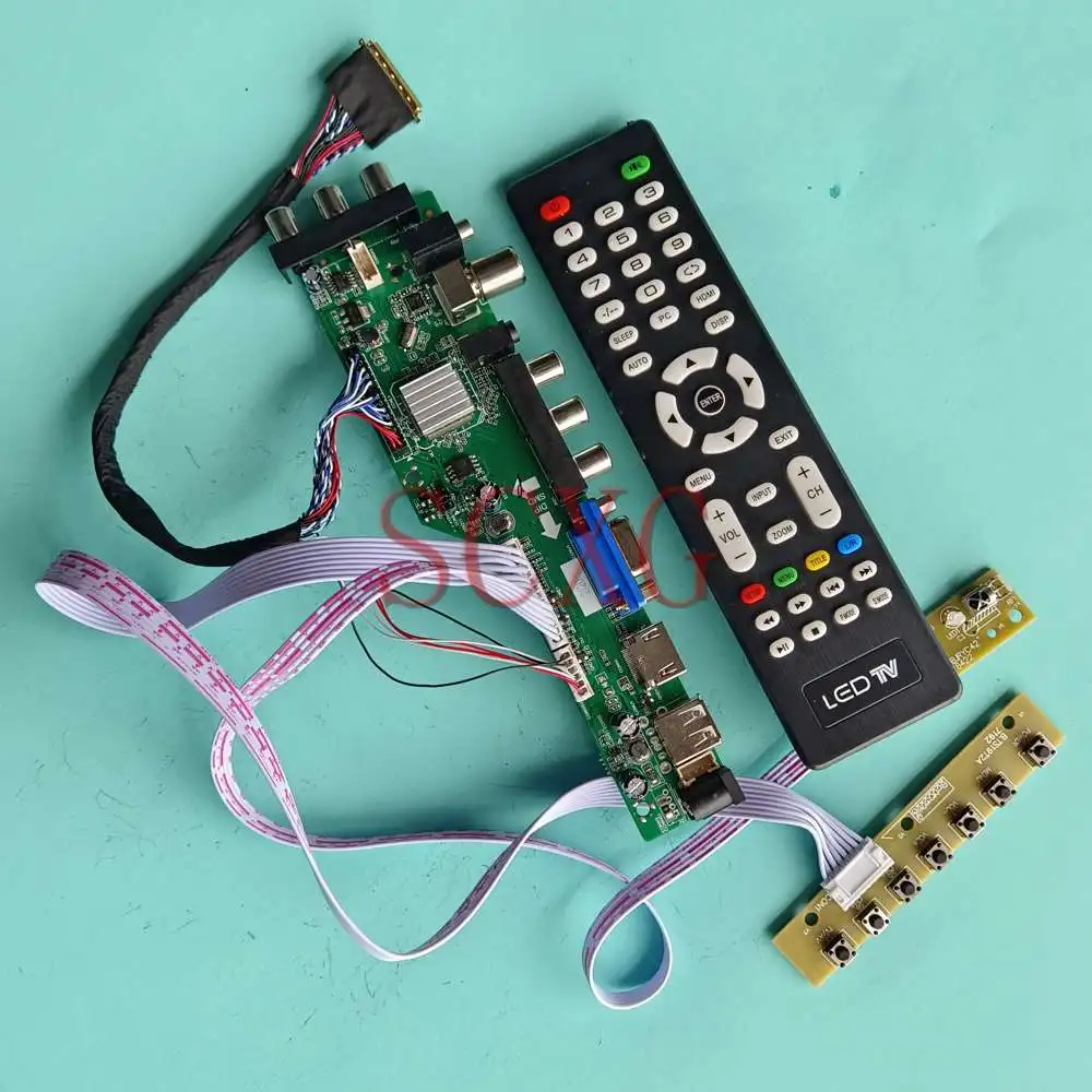 Fit LP156WH2-TLB1 1366 768 AV USB HDMI-совместимый VGA 40 Pin LVDS 15,6 "матричный цифровой сигнал DVB комплект платы управления ЖК-драйвером
Fit LP156WH2-TLB1 1366 768 AV USB HDMI-совместимый VGA 40 Pin LVDS 15,6 "матричный цифровой сигнал DVB комплект платы управления ЖК-драйвером