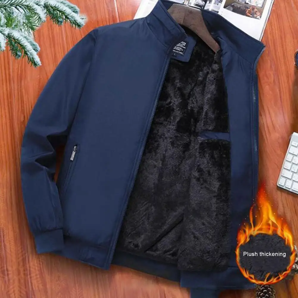 Super Soft Stylish Windproof Zipper Jacket Plus Size Men Overcoat Thickened Streetwear
Super Soft Stylish Windproof Zipper Jacket Plus Size Men Overcoat Thickened Streetwear