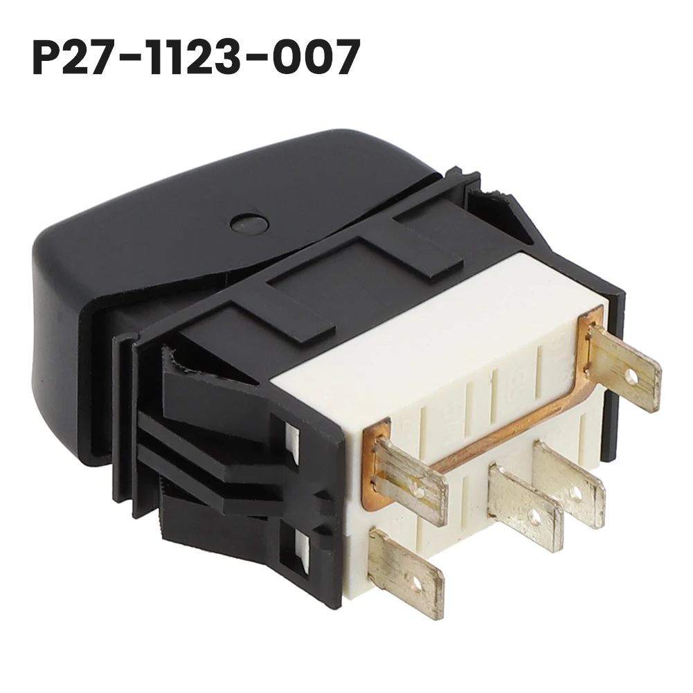 High Quality Practical To Use Brand New Durable Spare Rocker Switch Plug And Play P27-1123-007 (No Year) Black
High Quality Practical To Use Brand New Durable Spare Rocker Switch Plug And Play P27-1123-007 (No Year) Black