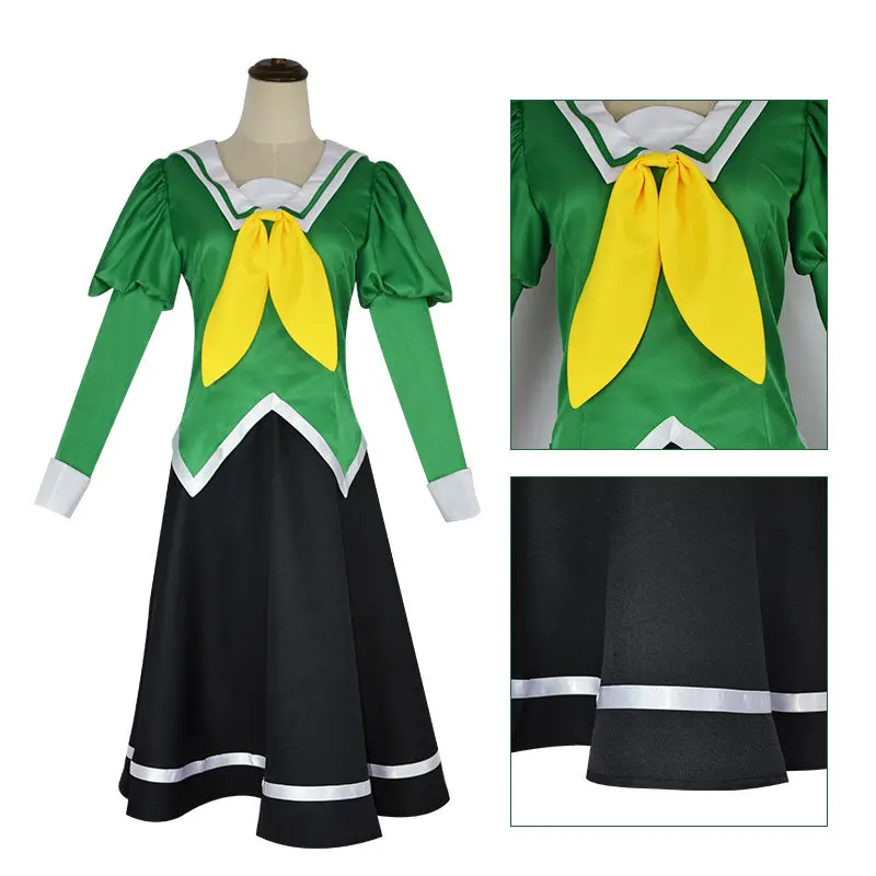 Anime Yuri is My Job! Cosplay Costume Wig Schwestern in Liebe! 3 Styles Cosplay Dresses for Girls Halloween Role Play
Anime Yuri is My Job! Cosplay Costume Wig Schwestern in Liebe! 3 Styles Cosplay Dresses for Girls Halloween Role Play