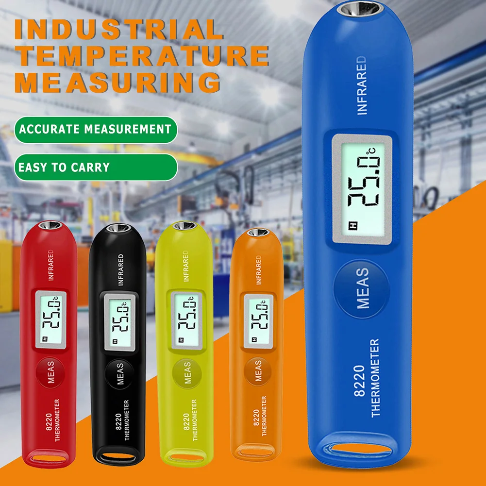 Mini Digital Thermometer Infrared Receiver LCD Non-Contact Portable Temperature Measuring Pen Suitable For Indoor And Outdoor
Mini Digital Thermometer Infrared Receiver LCD Non-Contact Portable Temperature Measuring Pen Suitable For Indoor And Outdoor