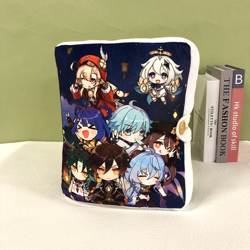 Game Genshin Impact Foldable Magic Book Pillow Dolls Cosplay Cartoon Plush Stuffed Throw Sofa Cushion Toys Plushies Xmas Gift 
Game Genshin Impact Foldable Magic Book Pillow Dolls Cosplay Cartoon Plush Stuffed Throw Sofa Cushion Toys Plushies Xmas Gift