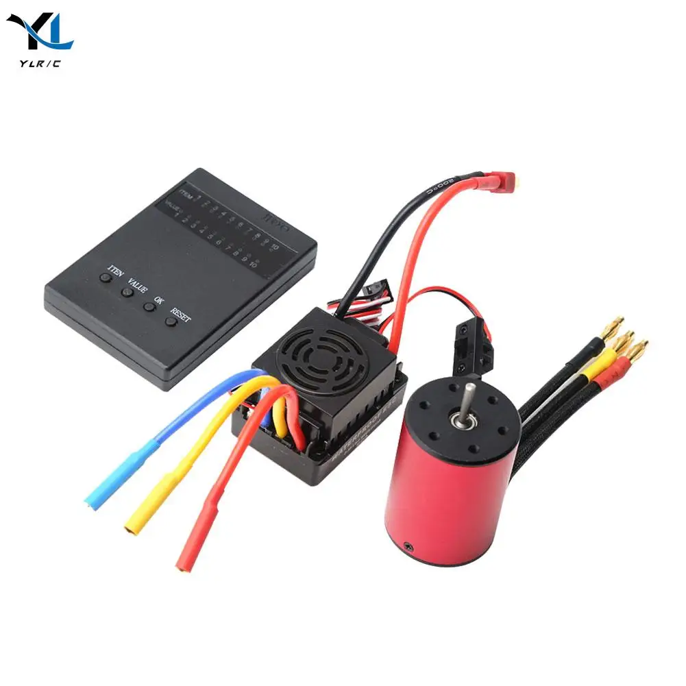 ESC Program Card Brushless Motor + 60A ESC + Program Card Combo Motor Brushless Waterproof Card Combo
ESC Program Card Brushless Motor + 60A ESC + Program Card Combo Motor Brushless Waterproof Card Combo