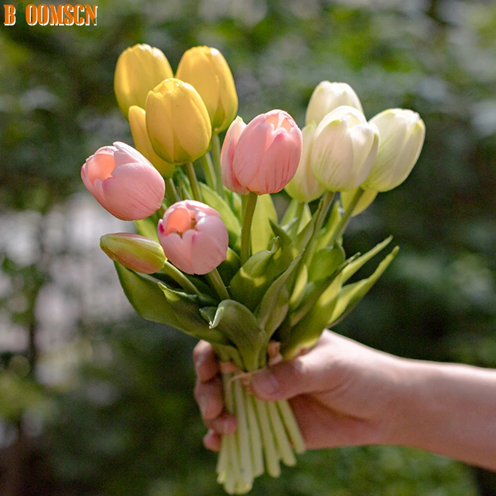 Bloomscn 27/40 см искусственные цветы мягкие пластиковые 5 шт./Букет тюльпан на ощупь Роскошная Цветочная композиция свадебное украшение
Bloomscn 27/40 см искусственные цветы мягкие пластиковые 5 шт./Букет тюльпан на ощупь Роскошная Цветочная композиция свадебное украшение