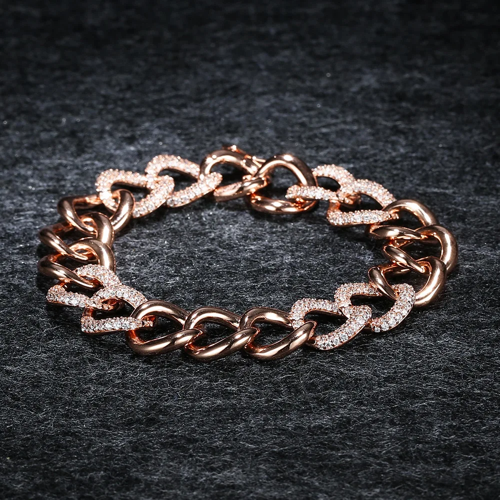 APM STYLE High Quality 925 Sterling Silver Rose Gold Clasp Bracelet Set With Diamond Ring Clasp Temperament Bracelet
APM STYLE High Quality 925 Sterling Silver Rose Gold Clasp Bracelet Set With Diamond Ring Clasp Temperament Bracelet