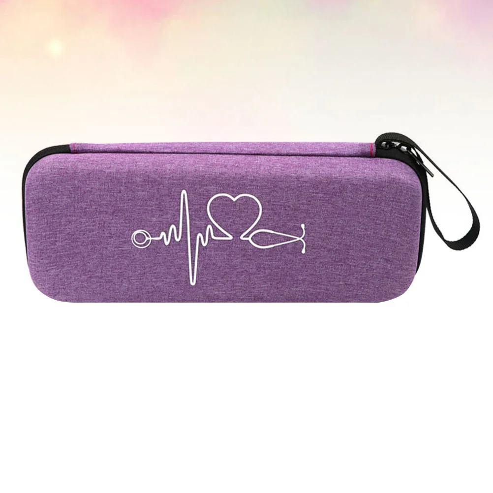 

Stethoscope Carrying Case Shockproof EVA Stethoscope Storage Bag Portable Organizer Box Compatible with Litш