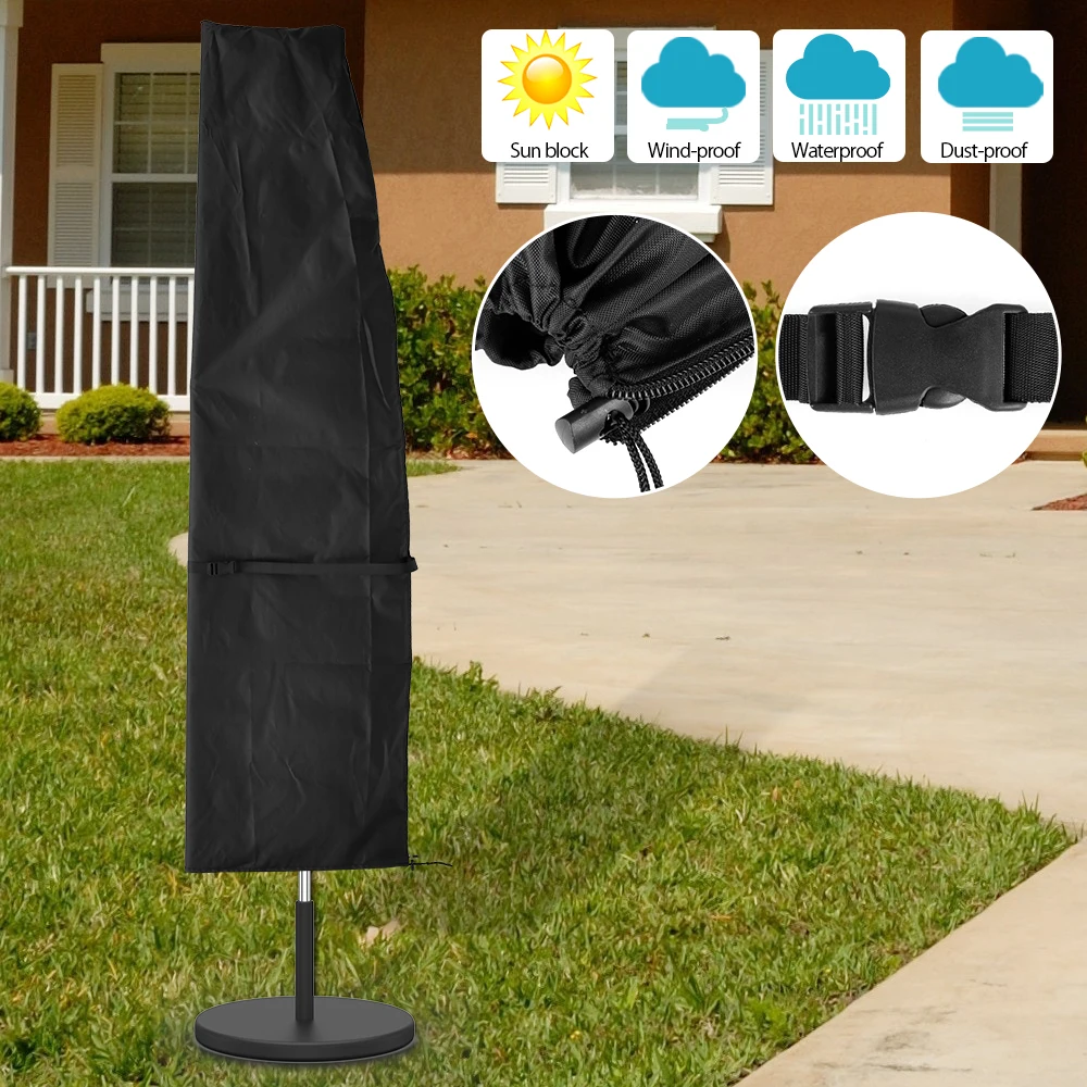 NewGarden Parasol Covers Waterproof and Dustproof Outside Patio Umbrella Covers with Drawstring 420D Oxford Fabric Anti-UV
NewGarden Parasol Covers Waterproof and Dustproof Outside Patio Umbrella Covers with Drawstring 420D Oxford Fabric Anti-UV