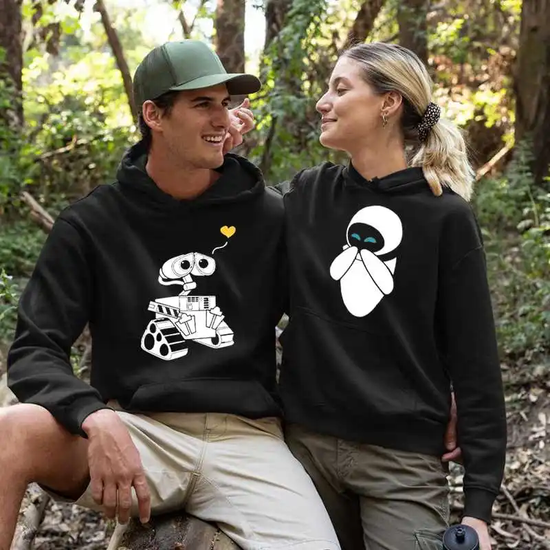 Autumn Long Sleeve Hoodies Sweatshirt for Lovers Winter Hooded Pullovers Tops Hoody Cartoon Robot Print Men Women Streetwear
Autumn Long Sleeve Hoodies Sweatshirt for Lovers Winter Hooded Pullovers Tops Hoody Cartoon Robot Print Men Women Streetwear