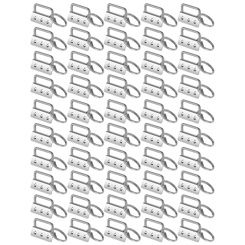 50Pcs Key Fob Hardware With Split Rings Set Tail Clips For Wristlet Clamp Lanyard Keychain DIY Tool With Ring
50Pcs Key Fob Hardware With Split Rings Set Tail Clips For Wristlet Clamp Lanyard Keychain DIY Tool With Ring