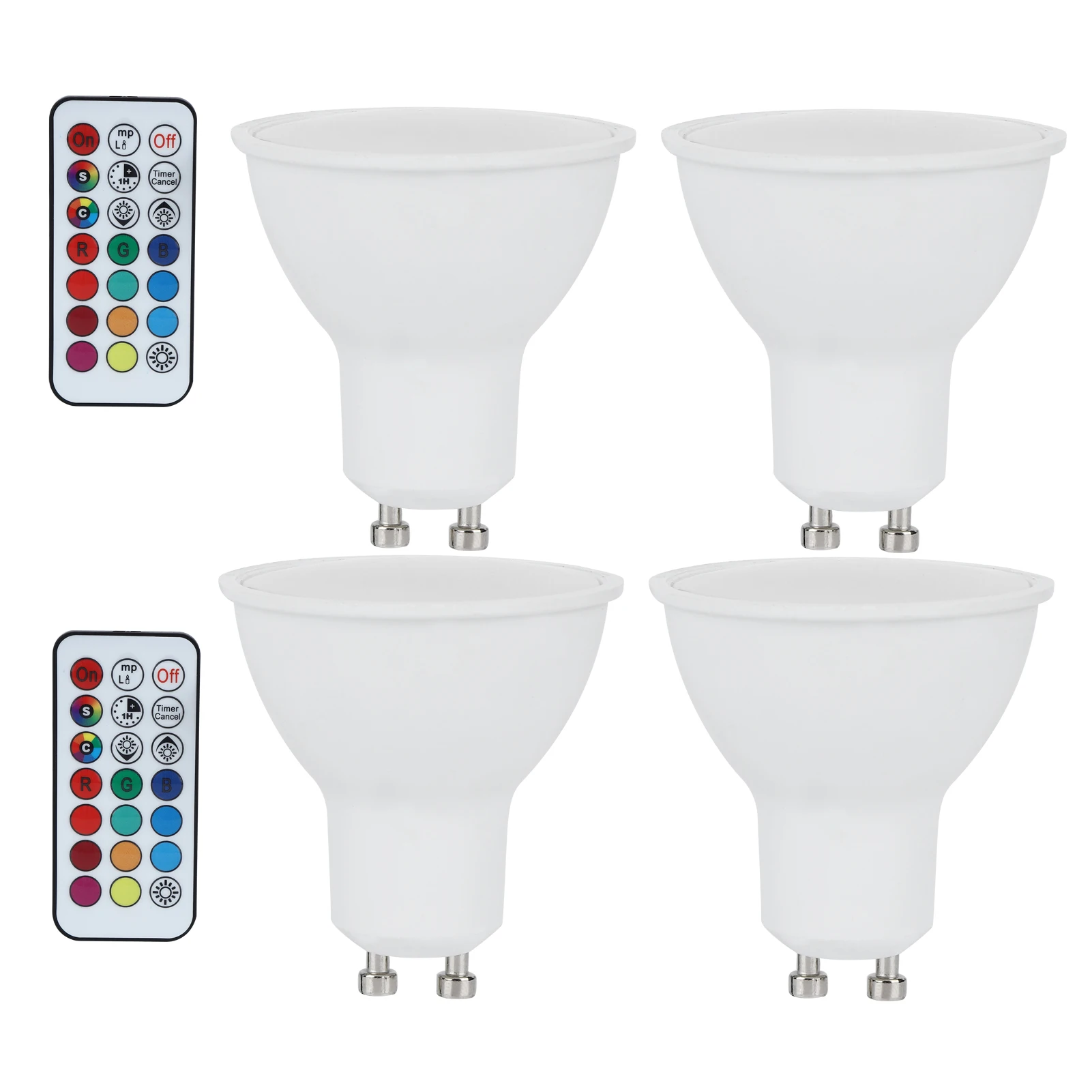 40W RGB Color Changing LED Spotlight Bulb with Remote Control for Bedroom Corridor Hotel Bar 85‑265VGU10 RGB+Warm White Light
40W RGB Color Changing LED Spotlight Bulb with Remote Control for Bedroom Corridor Hotel Bar 85‑265VGU10 RGB+Warm White Light