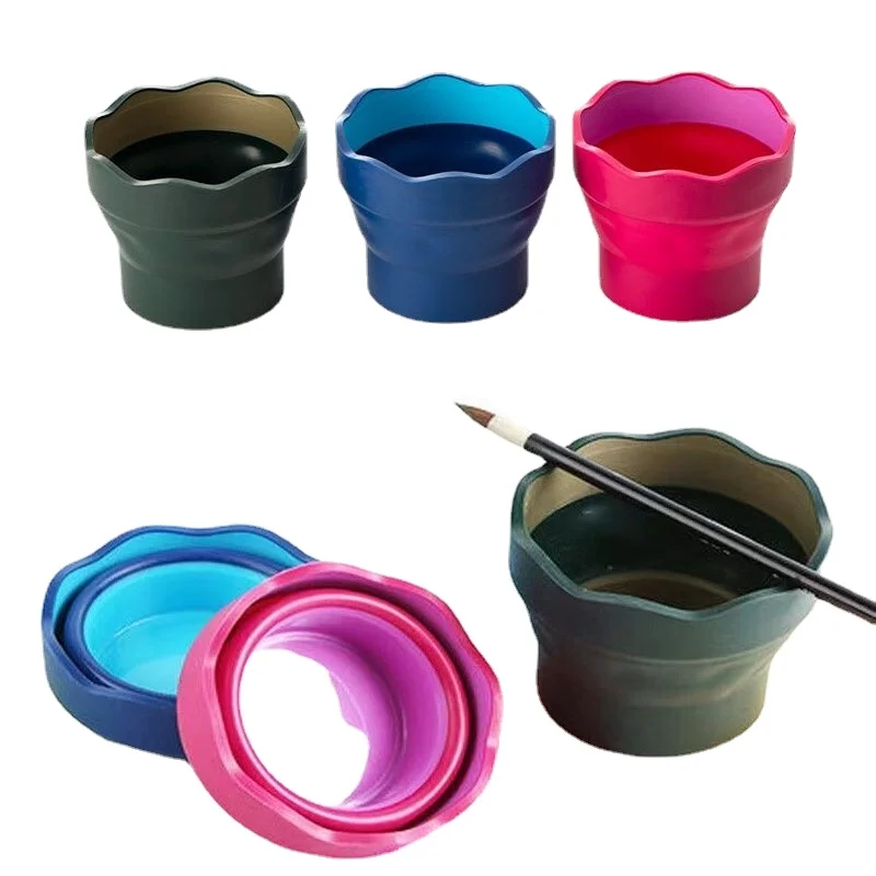 Foldable Pen Wash Holder Student Art Brush Paint Cleaning and Finishing Special Telescopic Storage Bucket
Foldable Pen Wash Holder Student Art Brush Paint Cleaning and Finishing Special Telescopic Storage Bucket