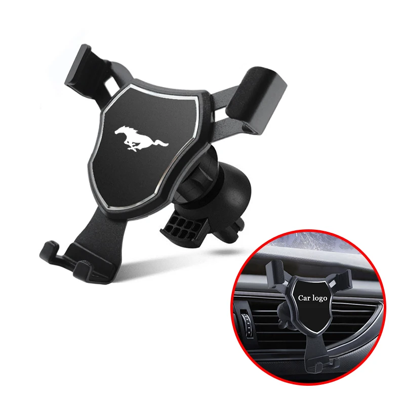 Автомобильный держатель для телефона Ford Mustang GT SHELBY, универсальный гравитационный Кронштейн для GPS-навигации, аксессуары для интерьера 
Автомобильный держатель для телефона Ford Mustang GT SHELBY, универсальный гравитационный Кронштейн для GPS-навигации, аксессуары для интерьера