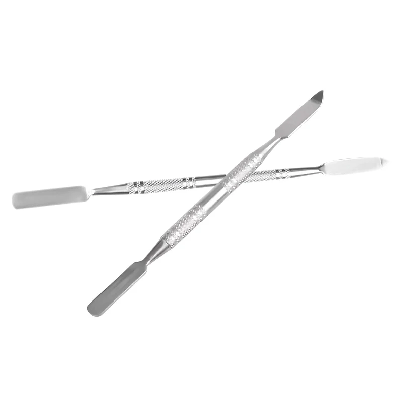 ELECOOL Stainless Steel Dual Heads Makeup Toner Spatula Mixing Stick Foundation Cream Mixing Tool Cosmetic Make Up Tool
ELECOOL Stainless Steel Dual Heads Makeup Toner Spatula Mixing Stick Foundation Cream Mixing Tool Cosmetic Make Up Tool