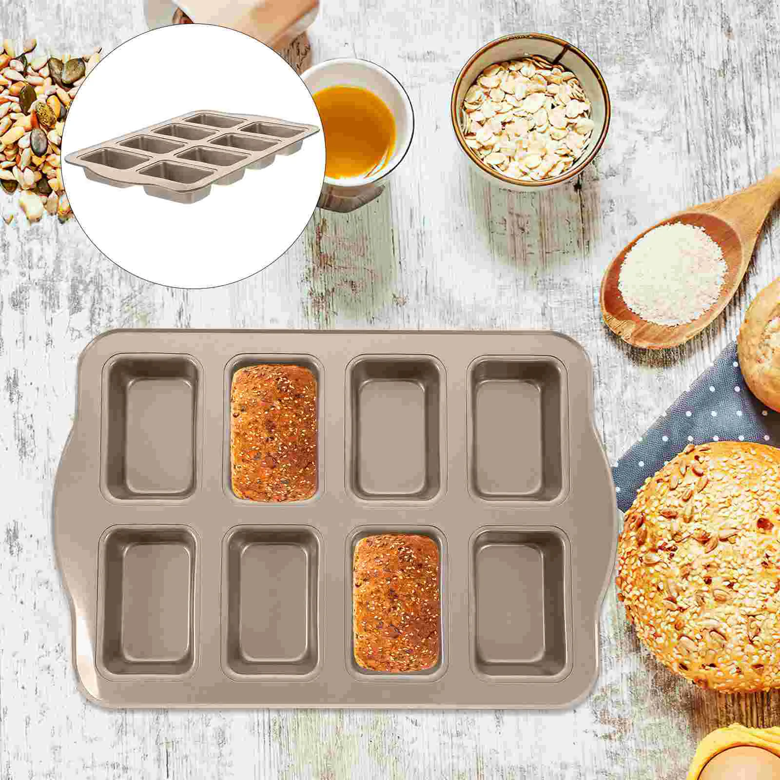 Metal Carbon Steel Muffin Mold Baking Pan Cupcake Pan Bread Pan for Foods Decorate Baking Bread
Metal Carbon Steel Muffin Mold Baking Pan Cupcake Pan Bread Pan for Foods Decorate Baking Bread