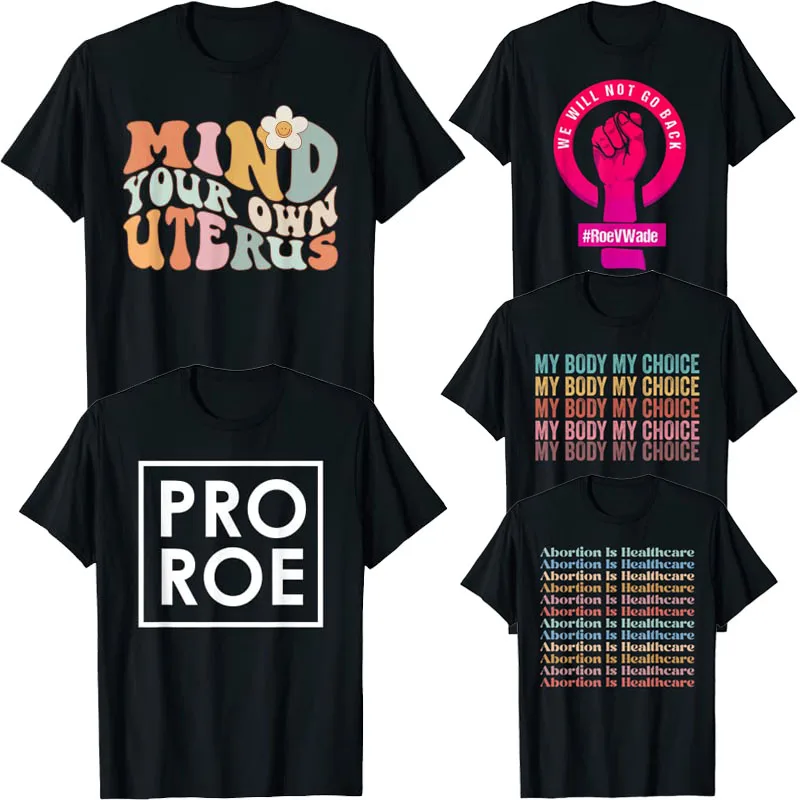 Mind Your Own Uterus My-Body My Choice Pro-Choice Women's Reproductive Rights T-Shirt Abortion Is Healthcare Roe V Wade Tee Tops
Mind Your Own Uterus My-Body My Choice Pro-Choice Women's Reproductive Rights T-Shirt Abortion Is Healthcare Roe V Wade Tee Tops