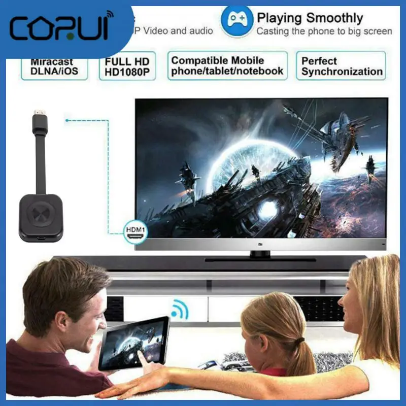 1080p -compatible Wifi Display Receiver Universal Tv Dongle Multi Compatible Media Streamer Adapter Support Hdtv Audio Cable
1080p -compatible Wifi Display Receiver Universal Tv Dongle Multi Compatible Media Streamer Adapter Support Hdtv Audio Cable