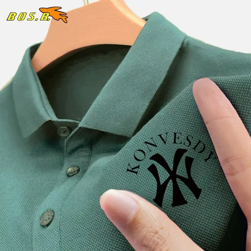 2023 new high-end men's short-sleeved polo shirt thin breathable fashion with summer lapel T-shirt shirt
2023 new high-end men's short-sleeved polo shirt thin breathable fashion with summer lapel T-shirt shirt