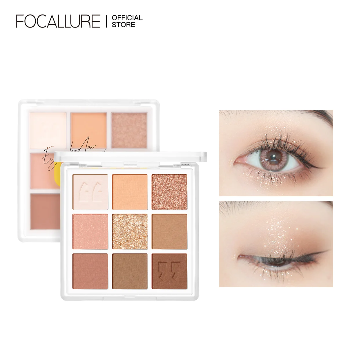 FOCALLURE 9 Color Eyeshadow Palette Cosmetics Pressed Matte Glitter Waterproof Long-lasting Shiny Pigment Eye Shadow Makeup
FOCALLURE 9 Color Eyeshadow Palette Cosmetics Pressed Matte Glitter Waterproof Long-lasting Shiny Pigment Eye Shadow Makeup