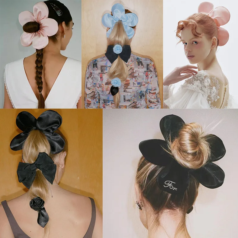 Super Large Intestine Hairband Girls' Hairband Cloth Flower Elastic Hairband Rubber Bands Women's Tight Korean Headwear Hairband
Super Large Intestine Hairband Girls' Hairband Cloth Flower Elastic Hairband Rubber Bands Women's Tight Korean Headwear Hairband