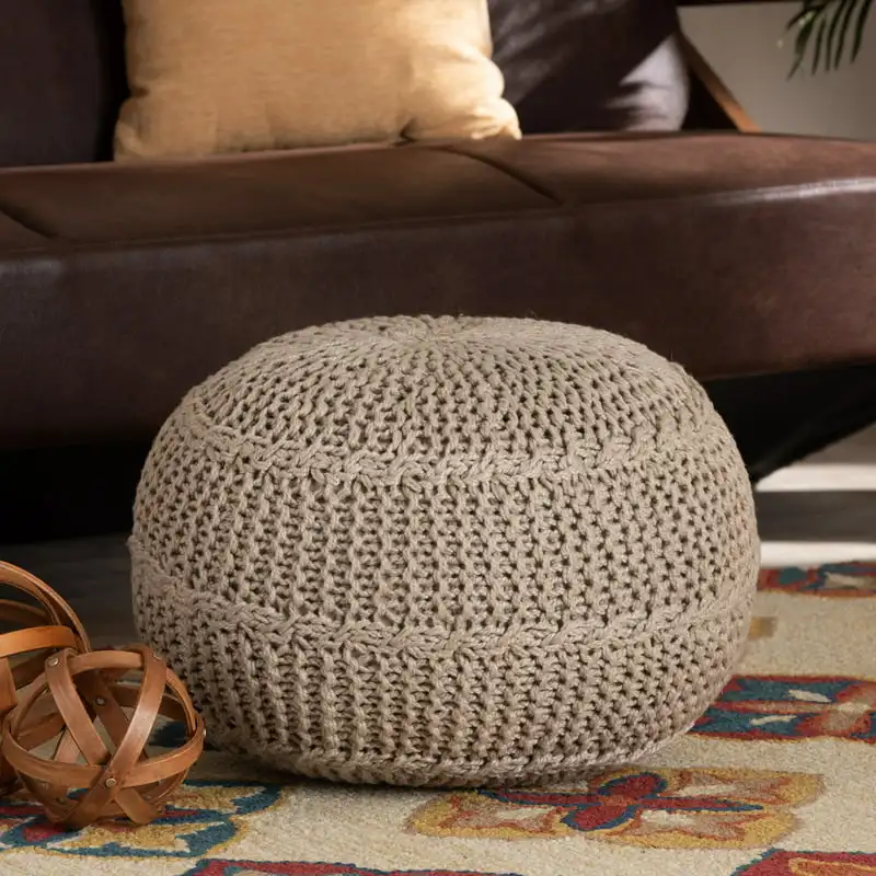 Palmas Modern and Contemporary Bohemian Beige Handwoven Pet Yarn Pouf Ottoman For living room Leisure Sofa Furniture Chairs
Palmas Modern and Contemporary Bohemian Beige Handwoven Pet Yarn Pouf Ottoman For living room Leisure Sofa Furniture Chairs
