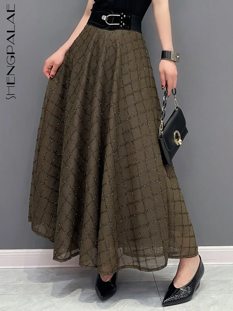 SHENGPALAE Elegant Mesh Splicing Skirt For Women Korean Fashion Chic Patchwork Gauze Long Skirts 2023 Spring New Clothes 5R1721
SHENGPALAE Elegant Mesh Splicing Skirt For Women Korean Fashion Chic Patchwork Gauze Long Skirts 2023 Spring New Clothes 5R1721