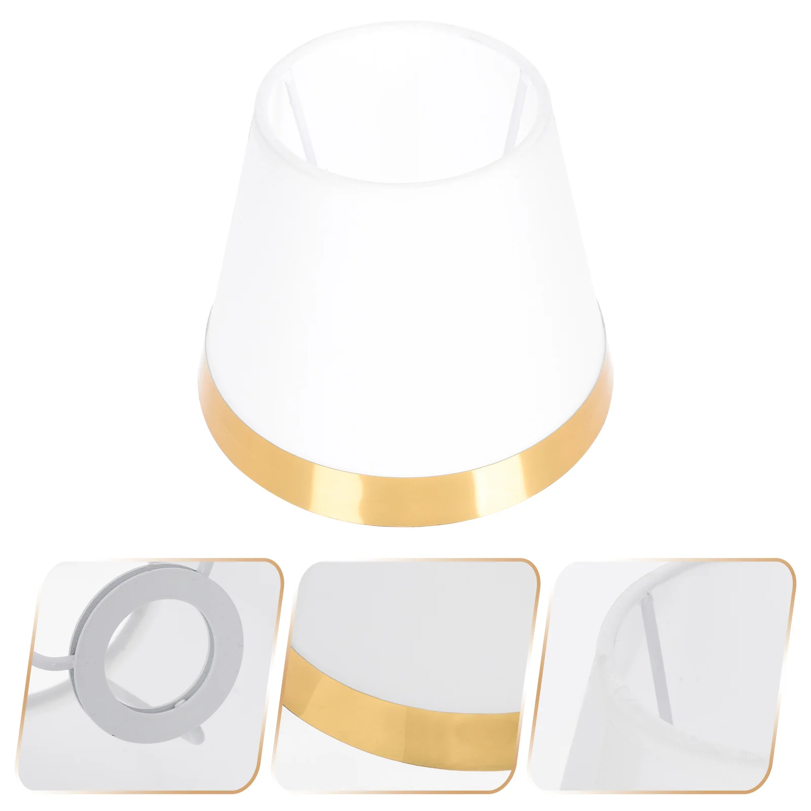 Fabric Lampshade Light Cover Shell Reliable Cloth Lighting Decor Part Interior Accessories Wall Chandelier Iron Fashionable
Fabric Lampshade Light Cover Shell Reliable Cloth Lighting Decor Part Interior Accessories Wall Chandelier Iron Fashionable