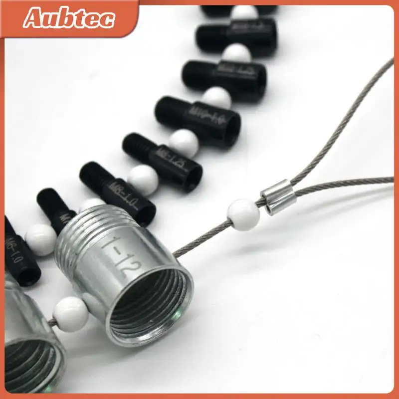 Nut Bolt Thread Checker Inch & Metric Thread Tester Bolt 44 Male/Female Gauges6-32 1/2-20 M12-1.75 M4-0.7 Gauge Measuring Tool K
Nut Bolt Thread Checker Inch & Metric Thread Tester Bolt 44 Male/Female Gauges6-32 1/2-20 M12-1.75 M4-0.7 Gauge Measuring Tool K