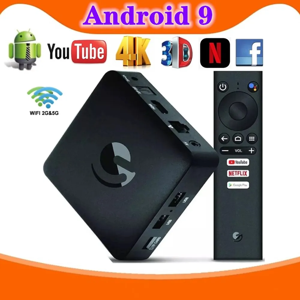 Network Smart TV Box Android 9.0 Amlogic S905X 2.4G&5G WIFI 2GB RAM 8GB ROM 4K Youtube Enhanced Ultra High Performance TV Box
Network Smart TV Box Android 9.0 Amlogic S905X 2.4G&5G WIFI 2GB RAM 8GB ROM 4K Youtube Enhanced Ultra High Performance TV Box