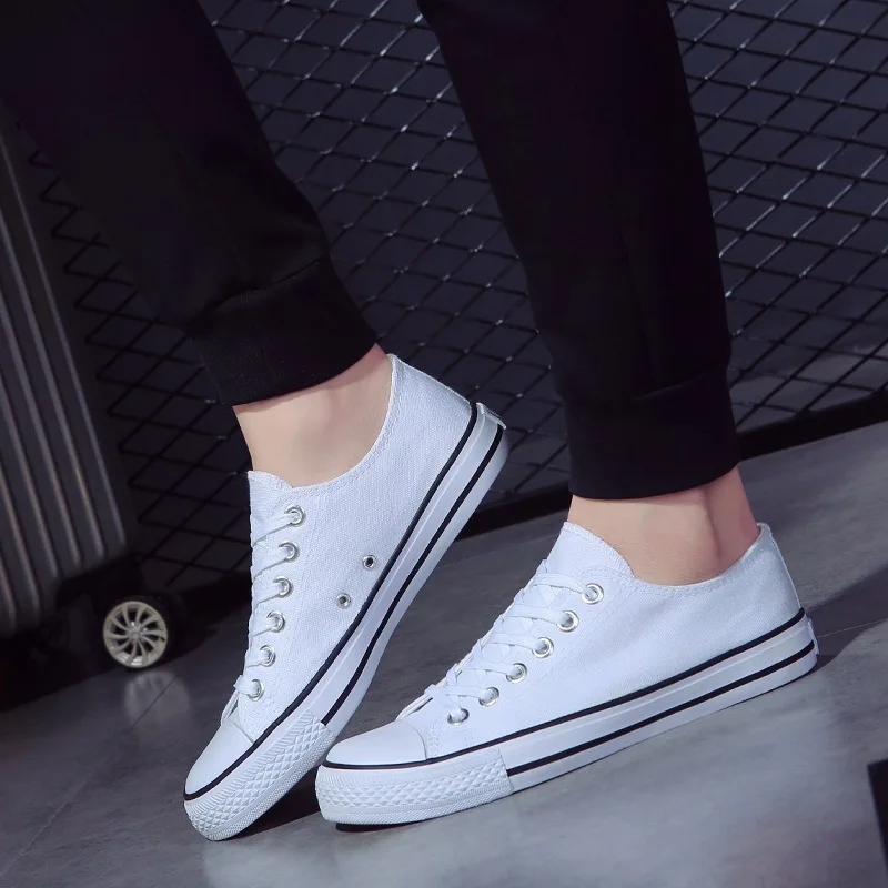 New all-match low-top canvas shoes women's shoes high-top men and women couples spring Korean wholesale white shoes
New all-match low-top canvas shoes women's shoes high-top men and women couples spring Korean wholesale white shoes