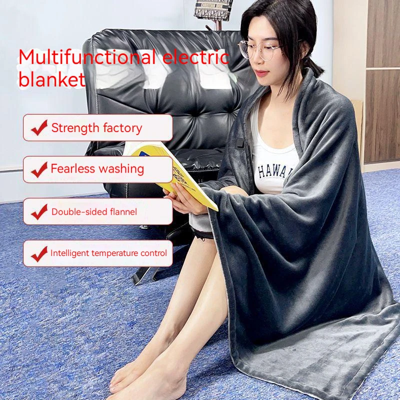 Warm Electric Heating Shawl Soft Warm Fleece Heating Pad For Home Office Winter Warm Neck Shoulder Dc Interface Electric Blanket
Warm Electric Heating Shawl Soft Warm Fleece Heating Pad For Home Office Winter Warm Neck Shoulder Dc Interface Electric Blanket