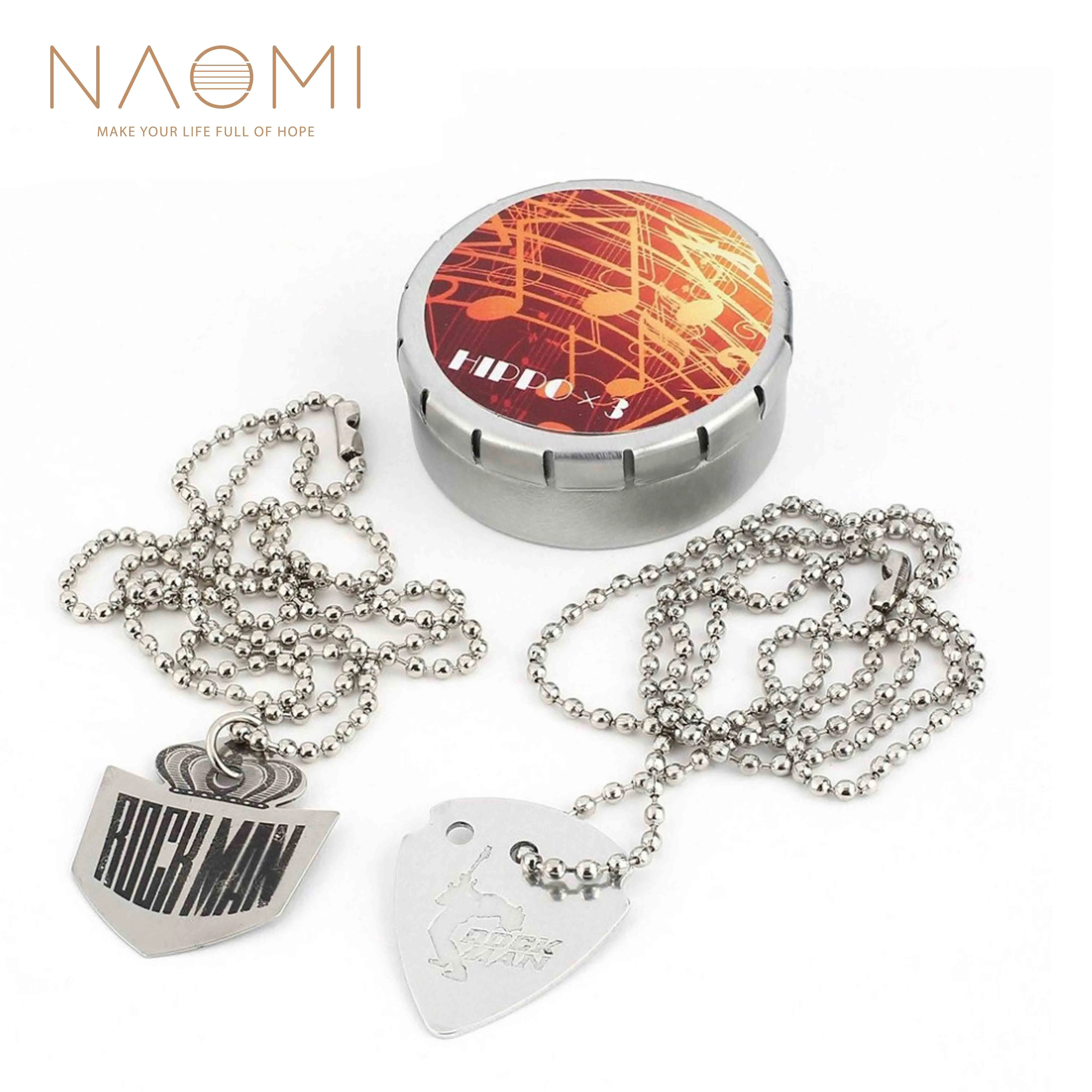 NAOMI Electric Guitar Pick Necklace Pendant Stainless Steel 60cm/23.6in Ball Chain Metal BOX Guitar Parts Accessories New
NAOMI Electric Guitar Pick Necklace Pendant Stainless Steel 60cm/23.6in Ball Chain Metal BOX Guitar Parts Accessories New