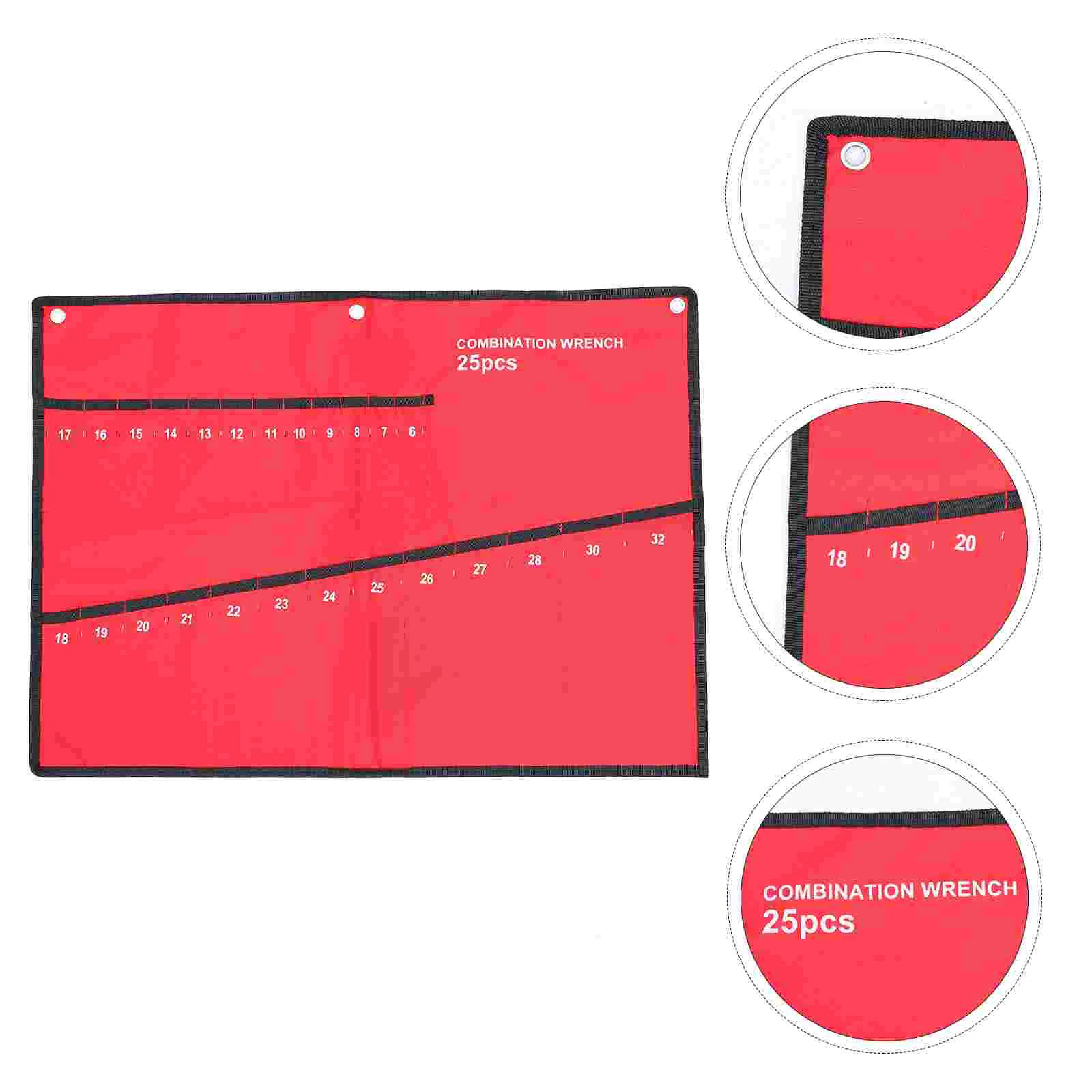 Repair Tool Pouch Gear Wrenches Gear Wrench Sets Socket Wrenches Wrench Bag Pocket Wrench Pouch Roll
Repair Tool Pouch Gear Wrenches Gear Wrench Sets Socket Wrenches Wrench Bag Pocket Wrench Pouch Roll