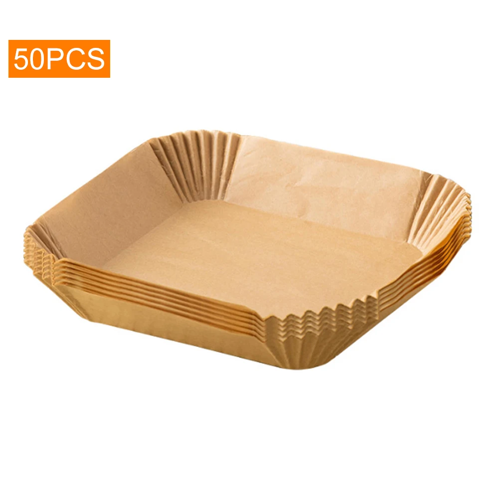 50pcs Air Fryer Disposable Paper Liner Non-Stick Mat Steamer Round Paper Baking Mats for Kitchen AirFryer Baking Accessories
50pcs Air Fryer Disposable Paper Liner Non-Stick Mat Steamer Round Paper Baking Mats for Kitchen AirFryer Baking Accessories