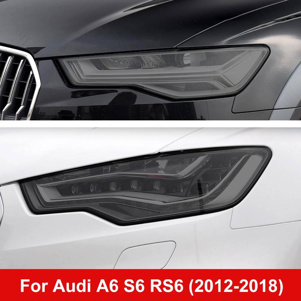 2 шт. для Audi A6 C7 4G S6 RS6 2012-2018, Защитная пленка для автомобильных фар, Декоративная Прозрачная черная наклейка из ТПУ
2 шт. для Audi A6 C7 4G S6 RS6 2012-2018, Защитная пленка для автомобильных фар, Декоративная Прозрачная черная наклейка из ТПУ