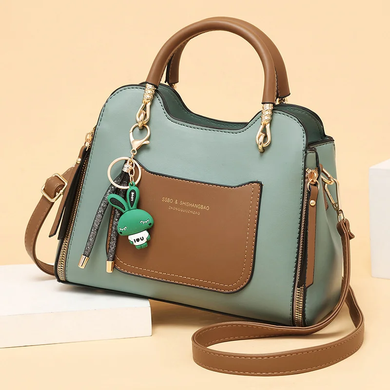 Bag Women's Bag Fashion New Autumn and Winter Handbag Splicing Single Shoulder Bag Ins Leisure Fashion Messenger Bag
Bag Women's Bag Fashion New Autumn and Winter Handbag Splicing Single Shoulder Bag Ins Leisure Fashion Messenger Bag