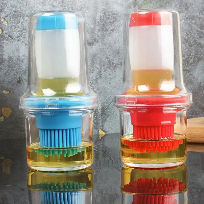 Многофункциональная щетка для барбекю, пищевой класс с защитной крышкой, силиконовая бутылка для масла, удобное двойное использование
Многофункциональная щетка для барбекю, пищевой класс с защитной крышкой, силиконовая бутылка для масла, удобное двойное использование