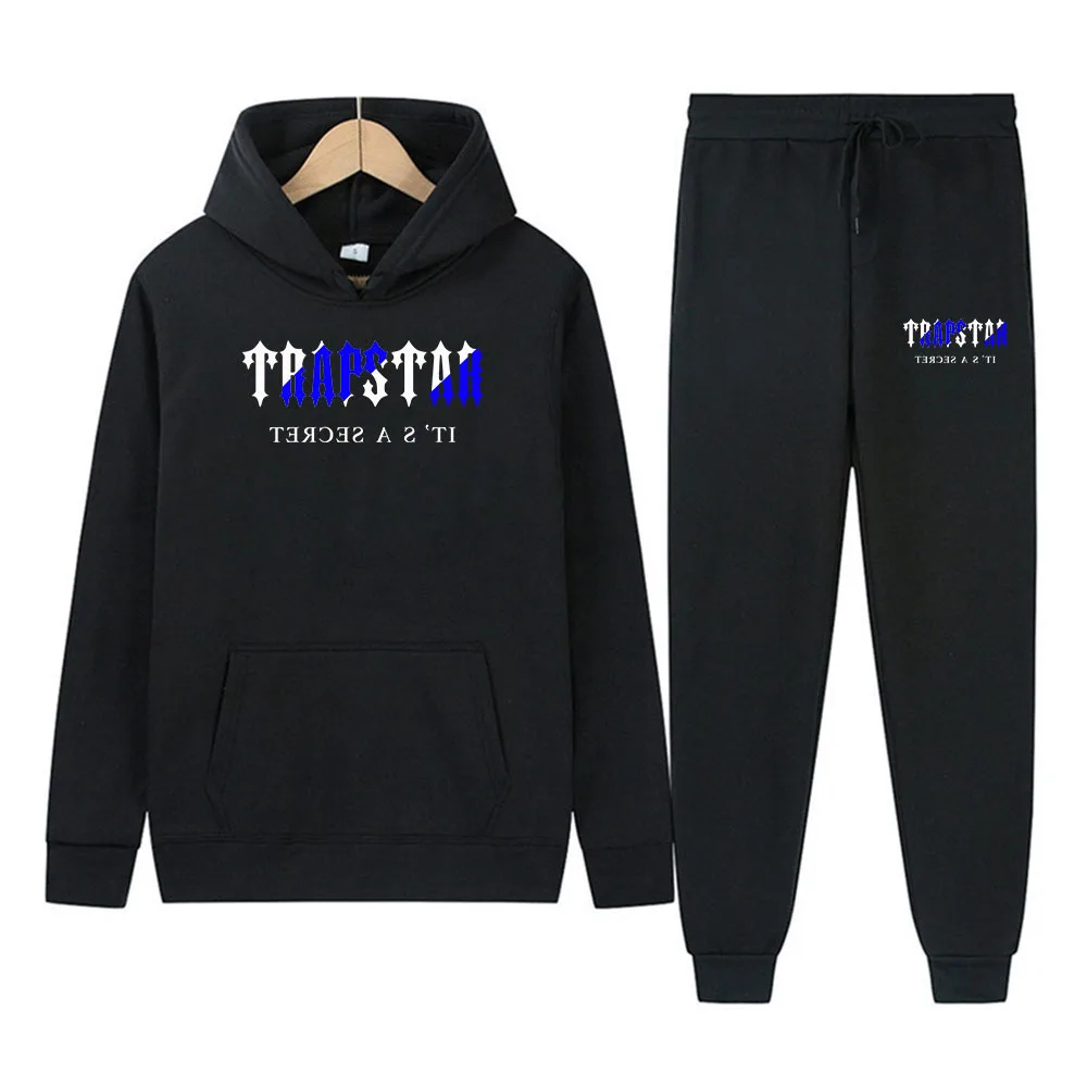 2022 New Men Sets 2 Piece Hoodies Sweatshirts Fashion Hoody Pullover Trapstar Printed Plus Fleece Casual Male Clothing S-3XL
2022 New Men Sets 2 Piece Hoodies Sweatshirts Fashion Hoody Pullover Trapstar Printed Plus Fleece Casual Male Clothing S-3XL