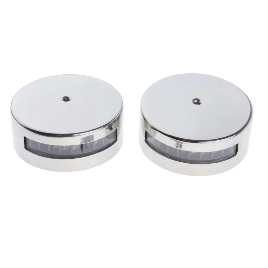 2pcs Marine LED Navigation Lights Lamp, Red and Green LED for Boat Pontoon Yacht Skeeter Sailboat - IP66 Waterproof
2pcs Marine LED Navigation Lights Lamp, Red and Green LED for Boat Pontoon Yacht Skeeter Sailboat - IP66 Waterproof