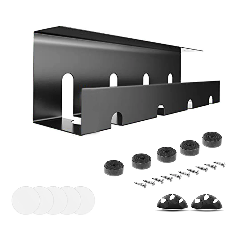 Wire Organizer Storage Home Under Desk Keep Tidy Office Raceway Cable Management Tray Cord Power Strip With Screws Iron
Wire Organizer Storage Home Under Desk Keep Tidy Office Raceway Cable Management Tray Cord Power Strip With Screws Iron