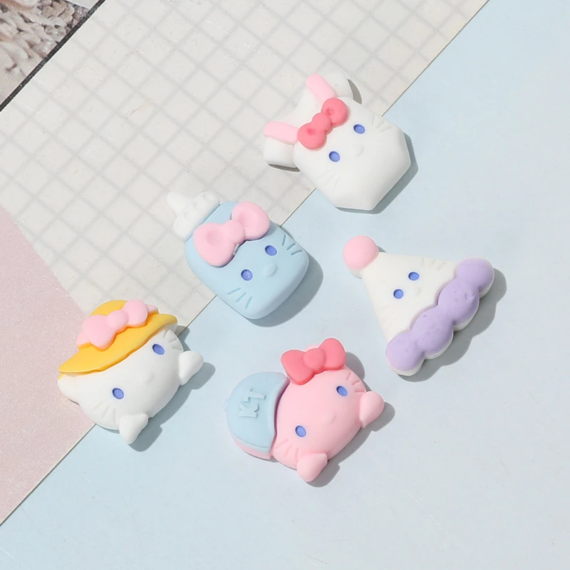 Sanrios Hello kitty Kawaii Hairpin Mobile Phone Shell Hole Shoes Diy Cute Accessories Anime Peripheral Cartoon Exquisite Gift
Sanrios Hello kitty Kawaii Hairpin Mobile Phone Shell Hole Shoes Diy Cute Accessories Anime Peripheral Cartoon Exquisite Gift