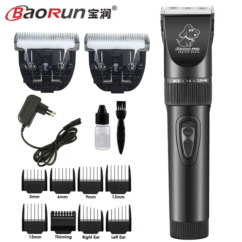 NEW Black Professional Electric Pet Hair Clipper Cat Dog Hair Trimmer Grooming Animals Clipper Pet Haircut Shaver Machine
NEW Black Professional Electric Pet Hair Clipper Cat Dog Hair Trimmer Grooming Animals Clipper Pet Haircut Shaver Machine