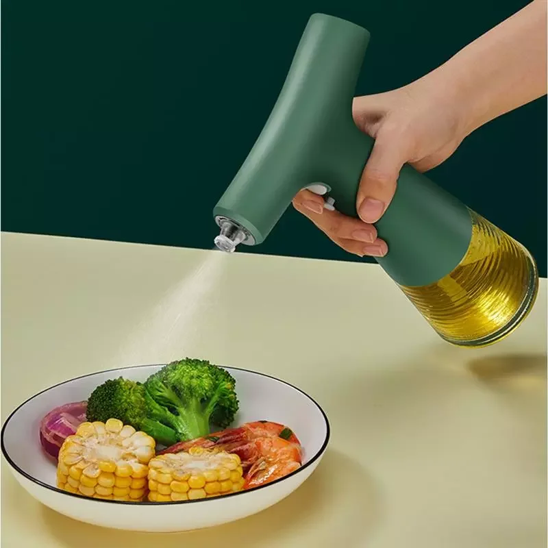 Electric Olive Oil Spray Bottle Dispenser USB Charging Sauce Jar Vinegar Storage Bottle Oil Sprayer For BBQ Kitchen Black
Electric Olive Oil Spray Bottle Dispenser USB Charging Sauce Jar Vinegar Storage Bottle Oil Sprayer For BBQ Kitchen Black