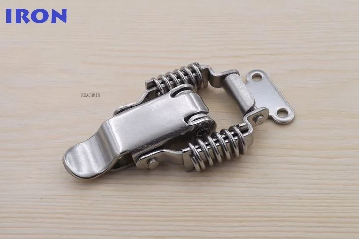 5PC IRON with Nickel Plated 58X15.6mm Spring Toggle Latch Hasp Silver Tone Spring Loaded for Cabinet Cases Box Chests lock CK904
5PC IRON with Nickel Plated 58X15.6mm Spring Toggle Latch Hasp Silver Tone Spring Loaded for Cabinet Cases Box Chests lock CK904