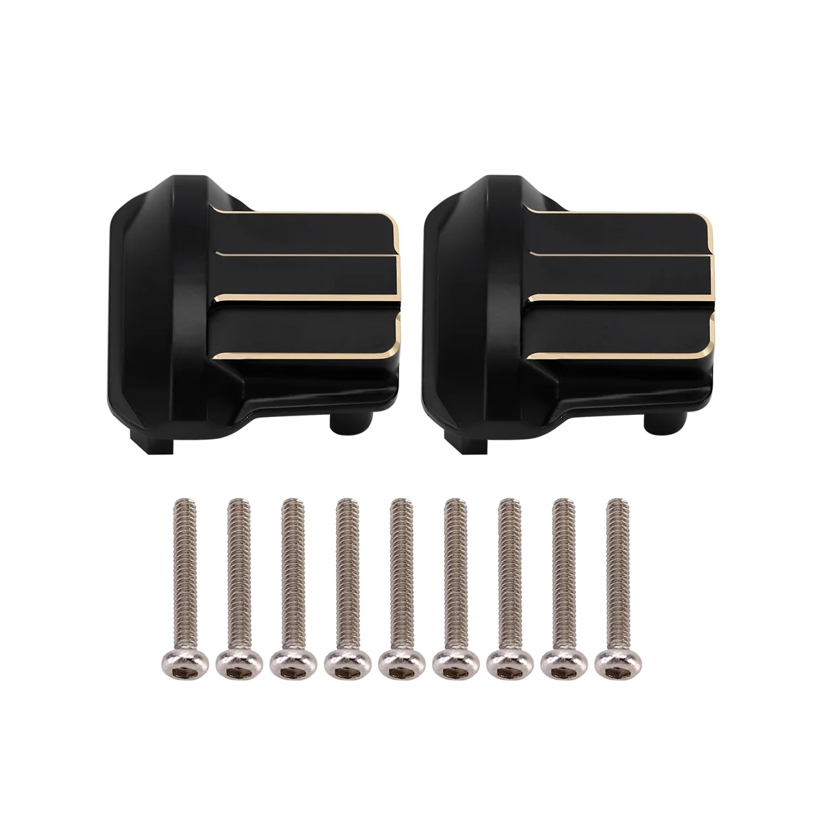 2Pcs 24G Brass Front and Rear Axle Cover 9787 for TRX4M -4M 1/18 RC Crawler Car Upgrades Parts Accessories
2Pcs 24G Brass Front and Rear Axle Cover 9787 for TRX4M -4M 1/18 RC Crawler Car Upgrades Parts Accessories
